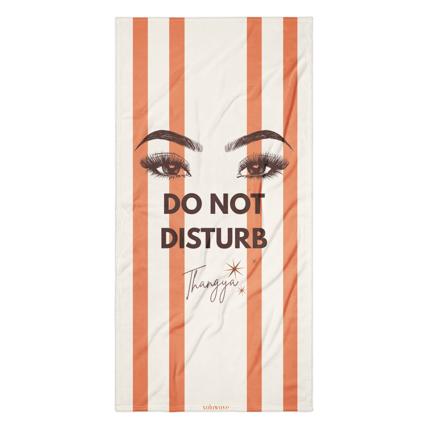 Unbothered (DND) Towel - Orange