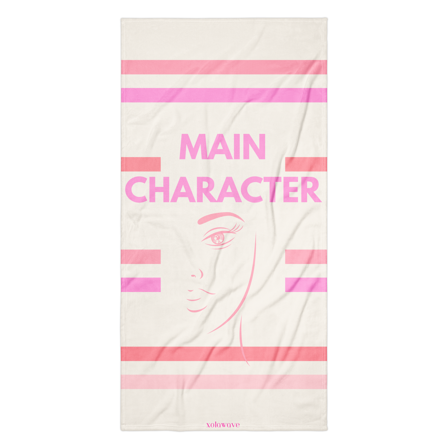 MAIN CHARACTER | Beach Towel- PINK