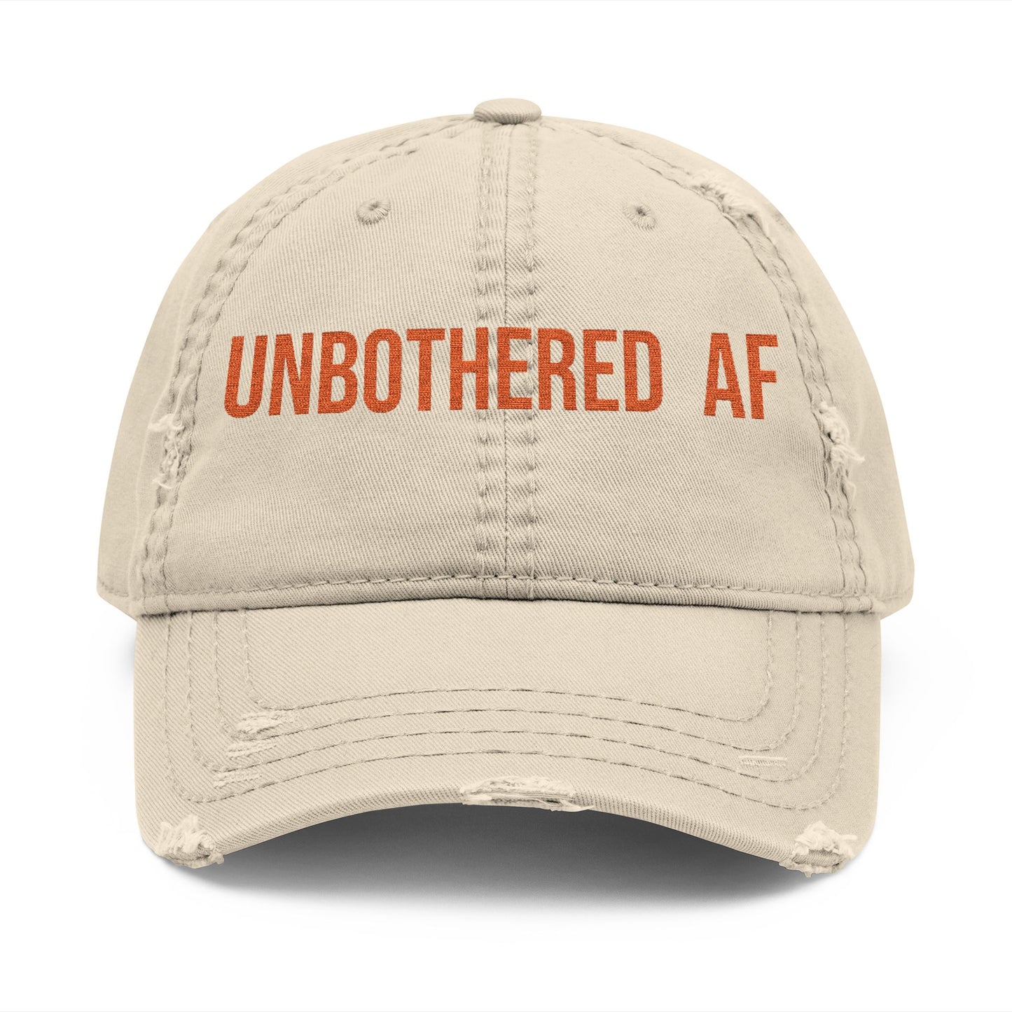 Unbothered AF – Distressed Hat
