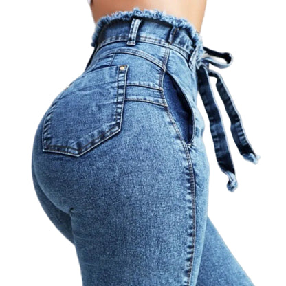Statement Fringe Jeans