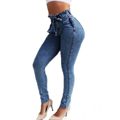 Statement Fringe Jeans