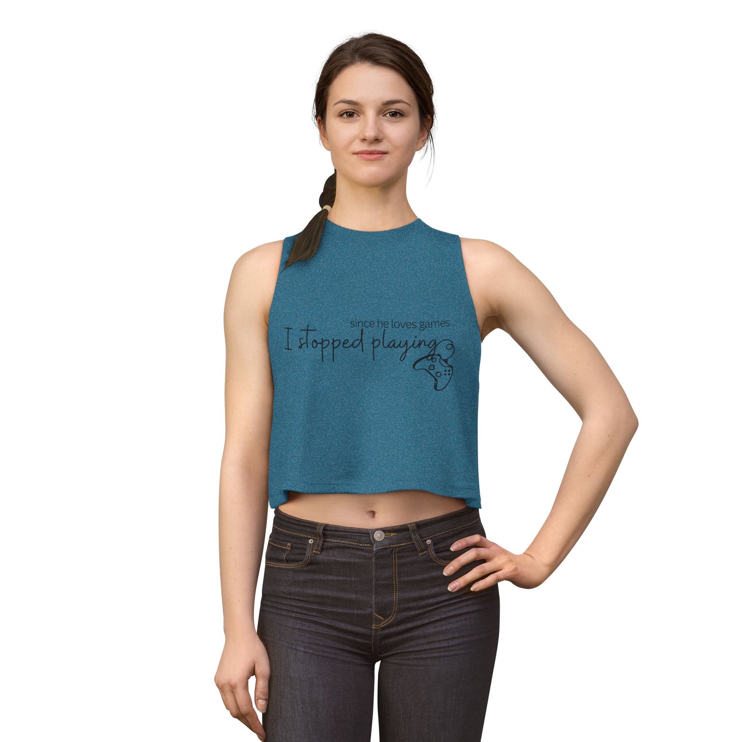 I Stopped Playing Cropped Tee