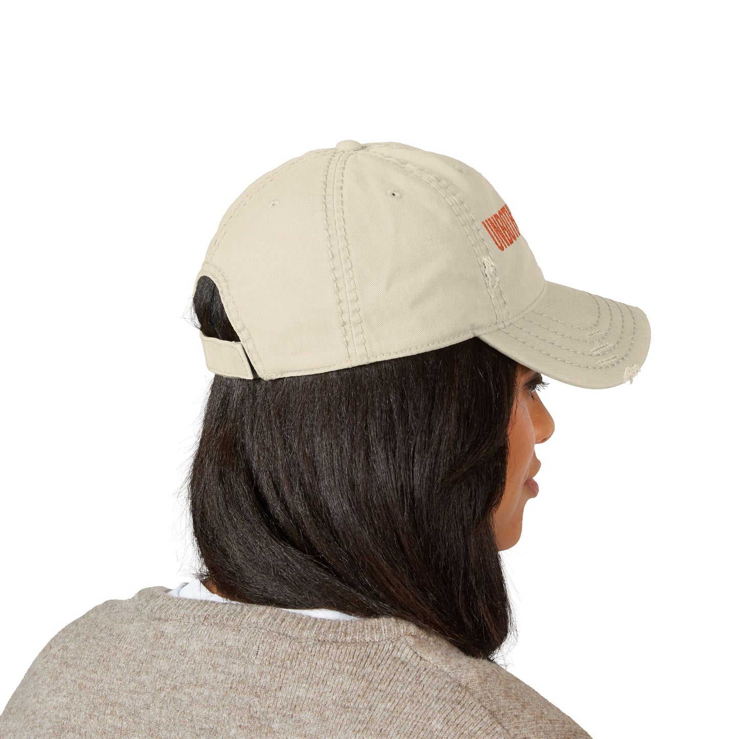 Unbothered AF – Distressed Hat