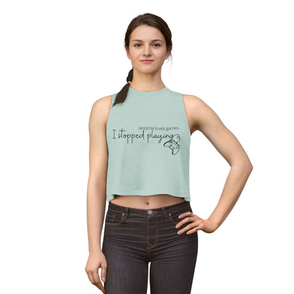 I Stopped Playing Cropped Tee