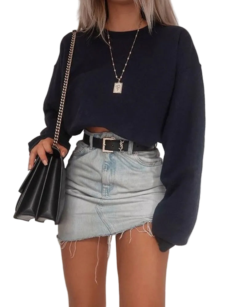Off Duty Crop Top