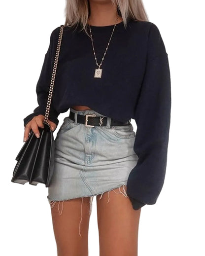 Off Duty Crop Top
