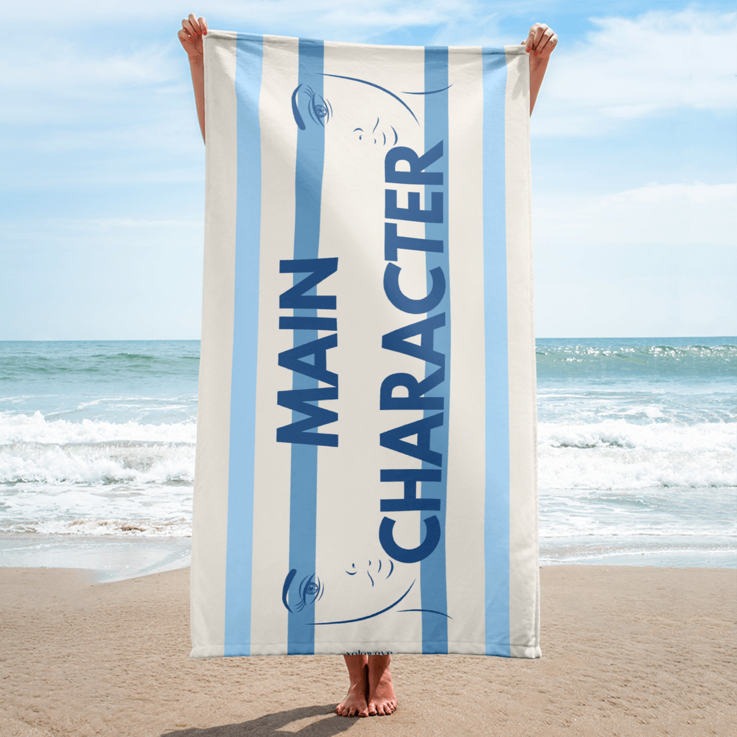 MAIN CHARACTER | Beach Towel - BLUE