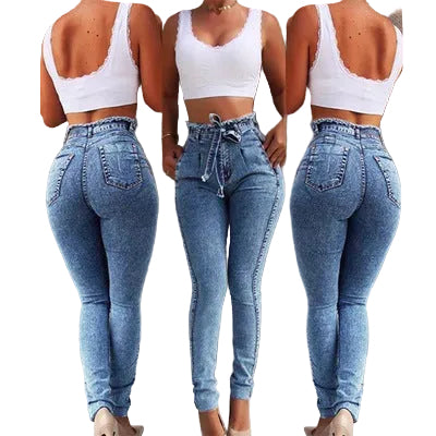Statement Fringe Jeans