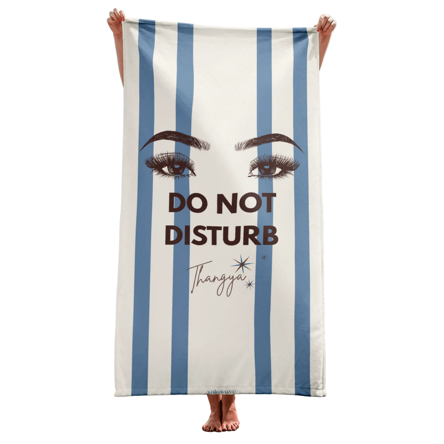 Unbothered (DND) Towel - Blue