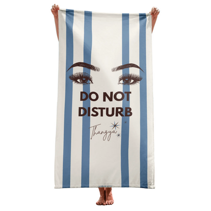 Unbothered (DND) Towel - Blue