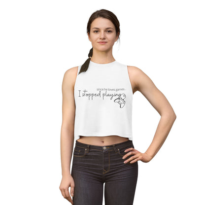 I Stopped Playing Cropped Tee