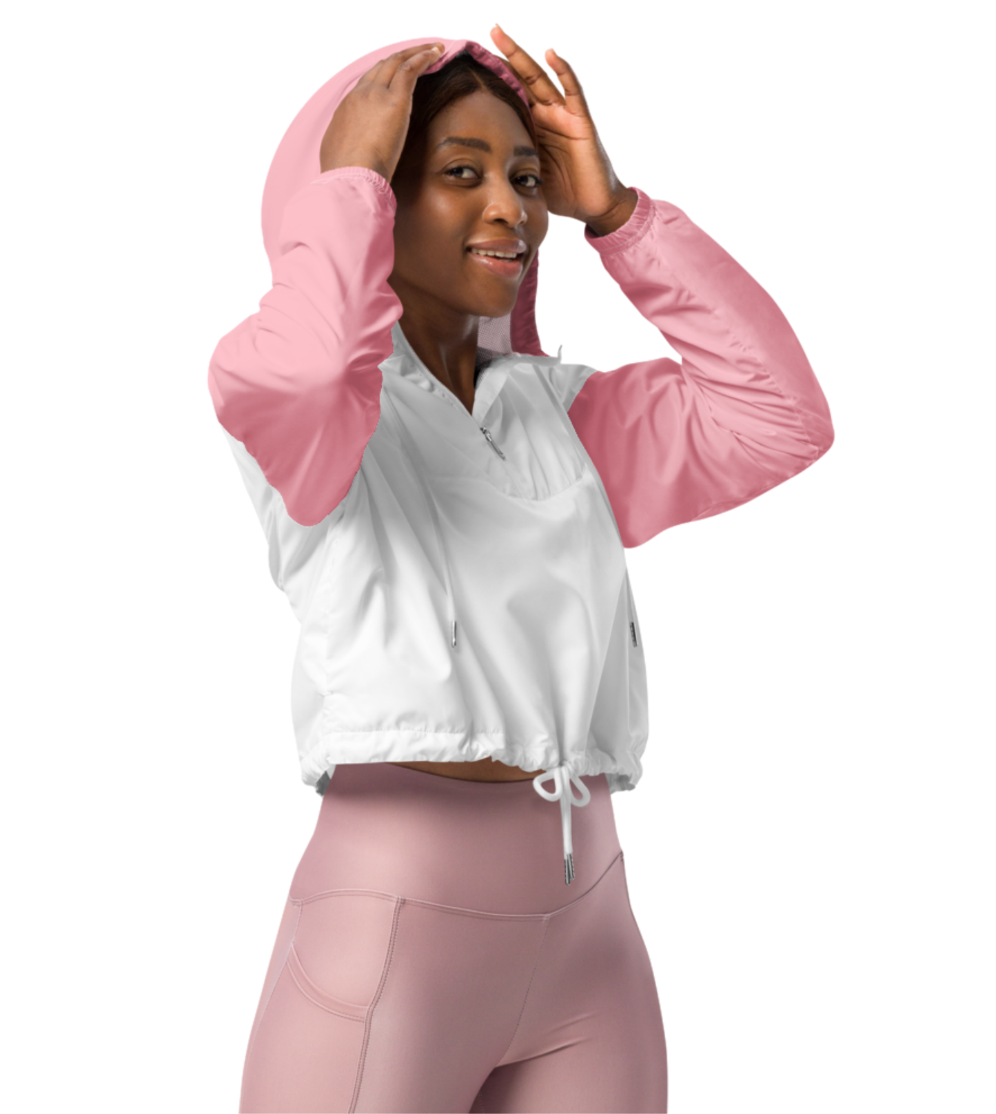 Soft, But Don’t Play With Me - Cropped Windbreaker