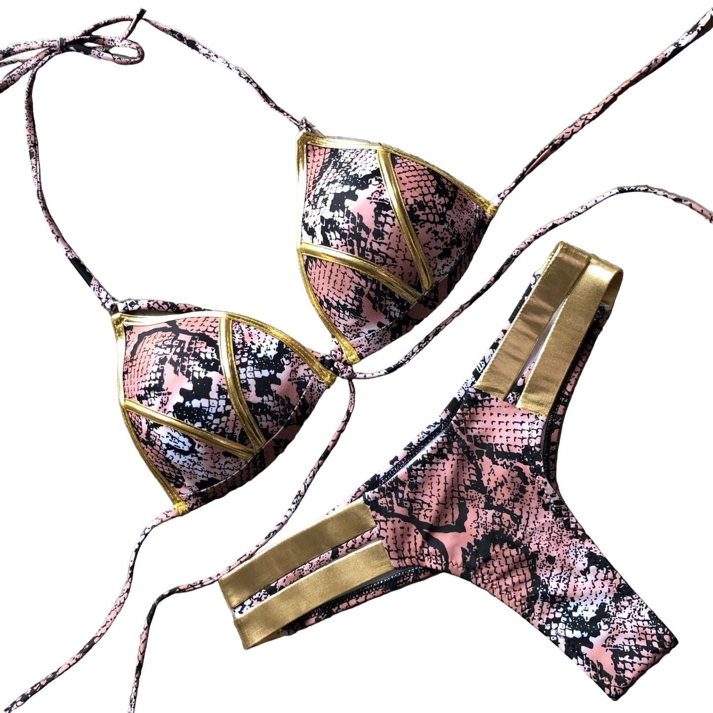 Gold Hour Bikini Set