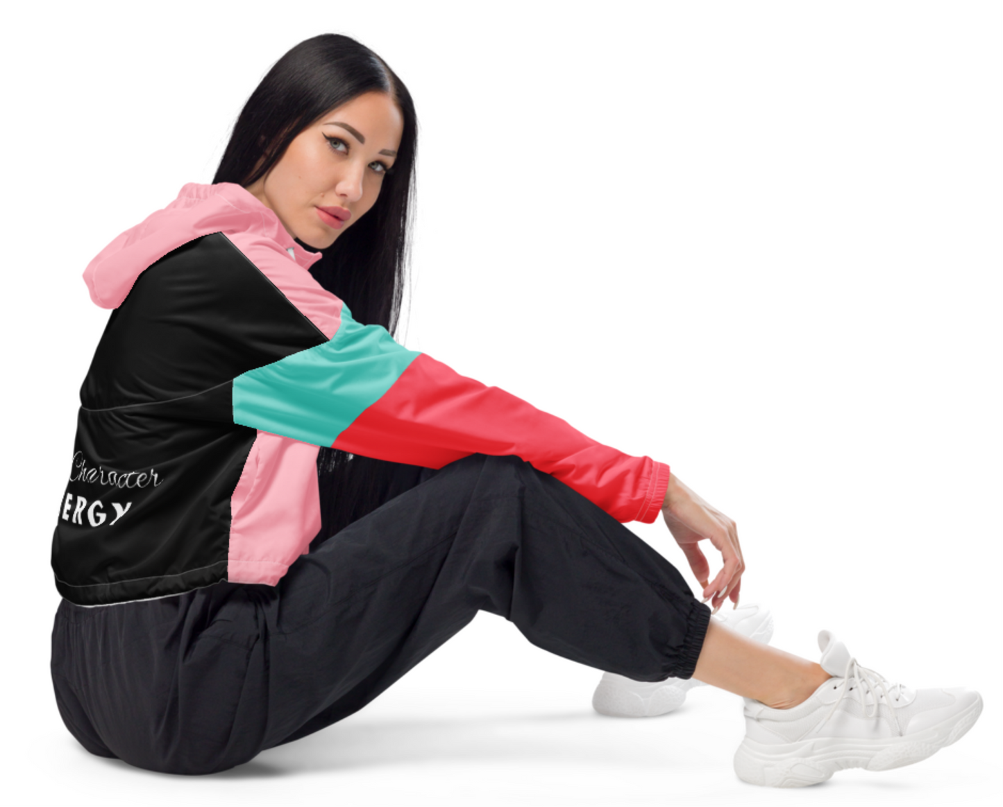 Main Character Energy Cropped Windbreaker