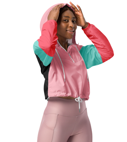 Main Character Energy Cropped Windbreaker