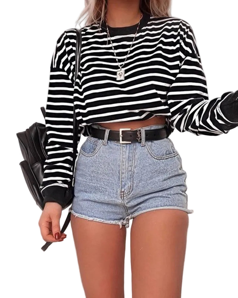 Off Duty Crop Top