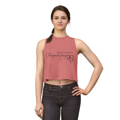 I Stopped Playing Cropped Tee