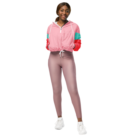 Main Character Energy Cropped Windbreaker