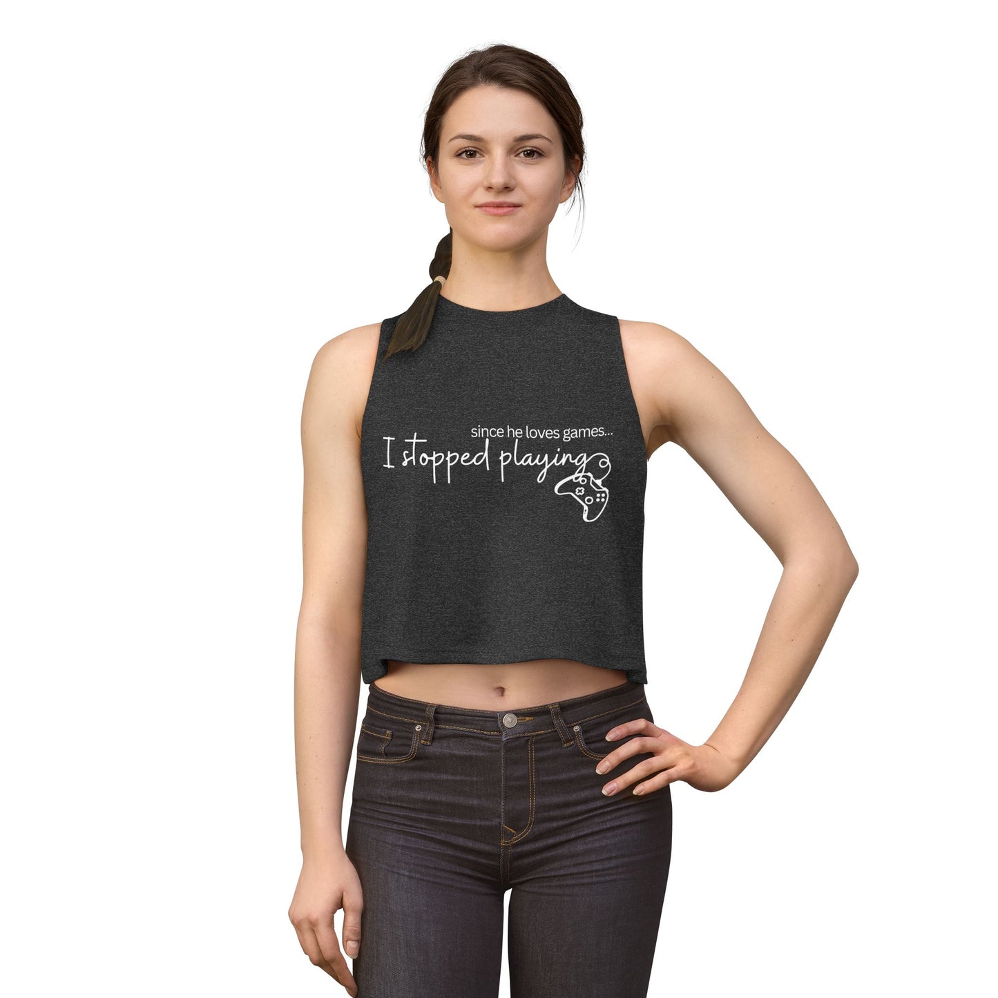 I Stopped Playing Cropped Tee