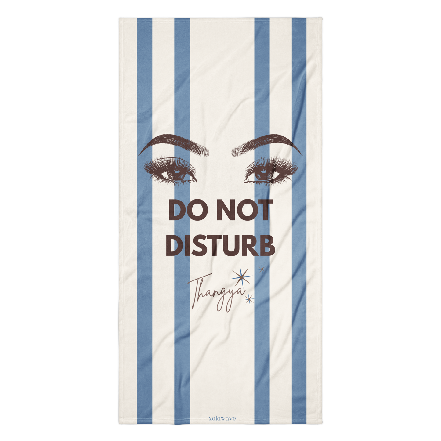 Unbothered (DND) Towel - Blue