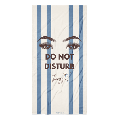 Unbothered (DND) Towel - Blue