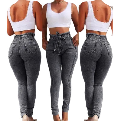 Statement Fringe Jeans