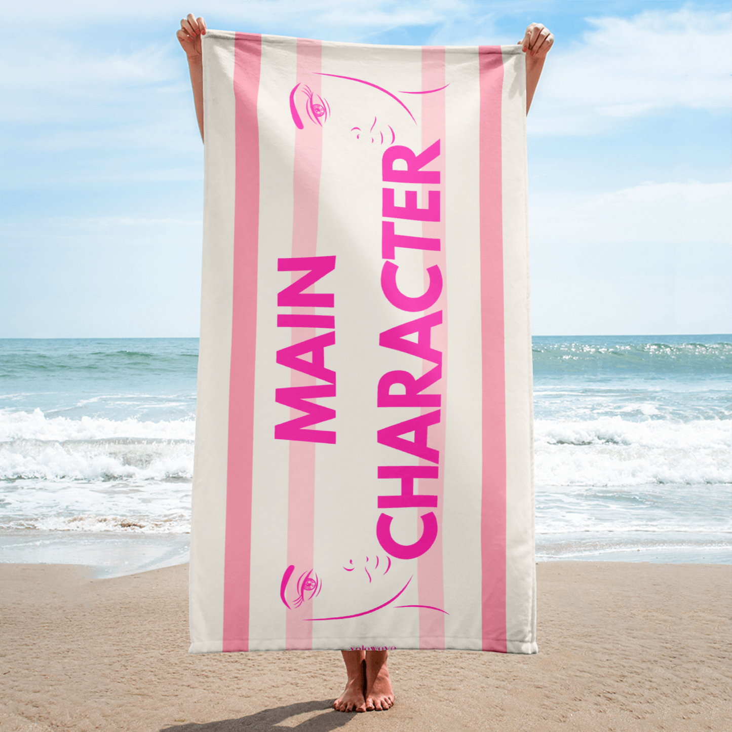MAIN CHARACTER | Beach Towel - PINK