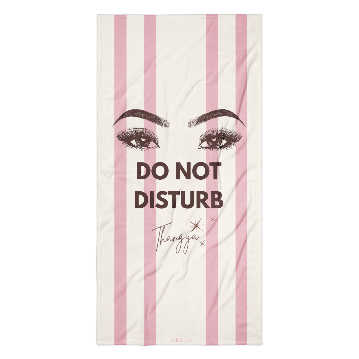 Unbothered (DND) Towel - Pink