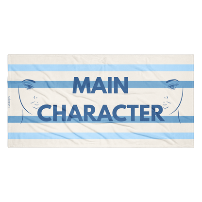 MAIN CHARACTER | Beach Towel - BLUE