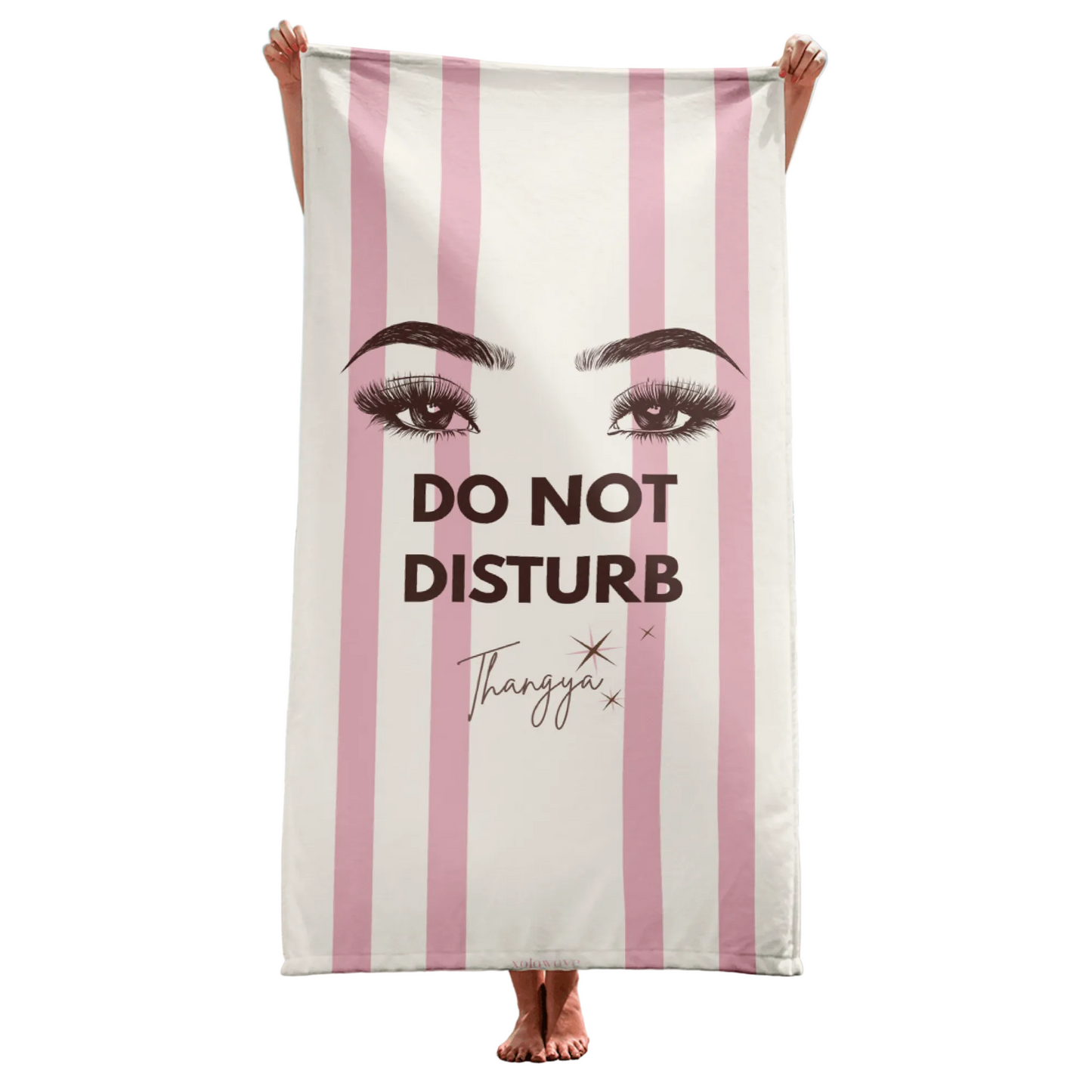 Unbothered (DND) Towel - Pink
