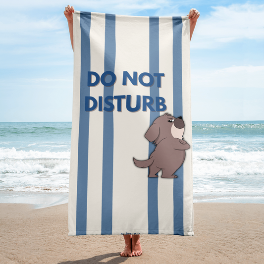 DND | Beach Towel - BLUE