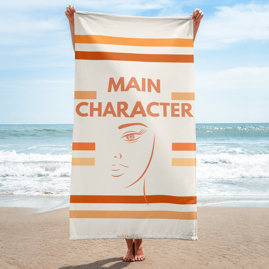 MAIN CHARACTER | Beach Towel - ORANGE