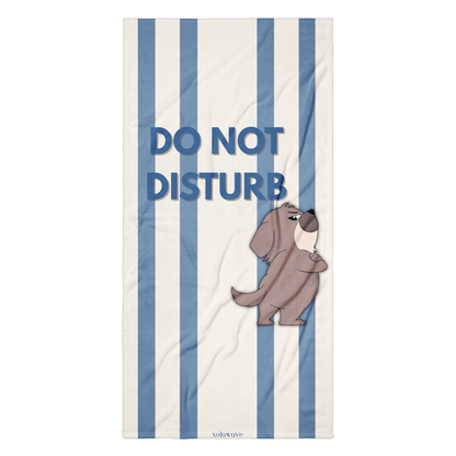 DND | Beach Towel - BLUE