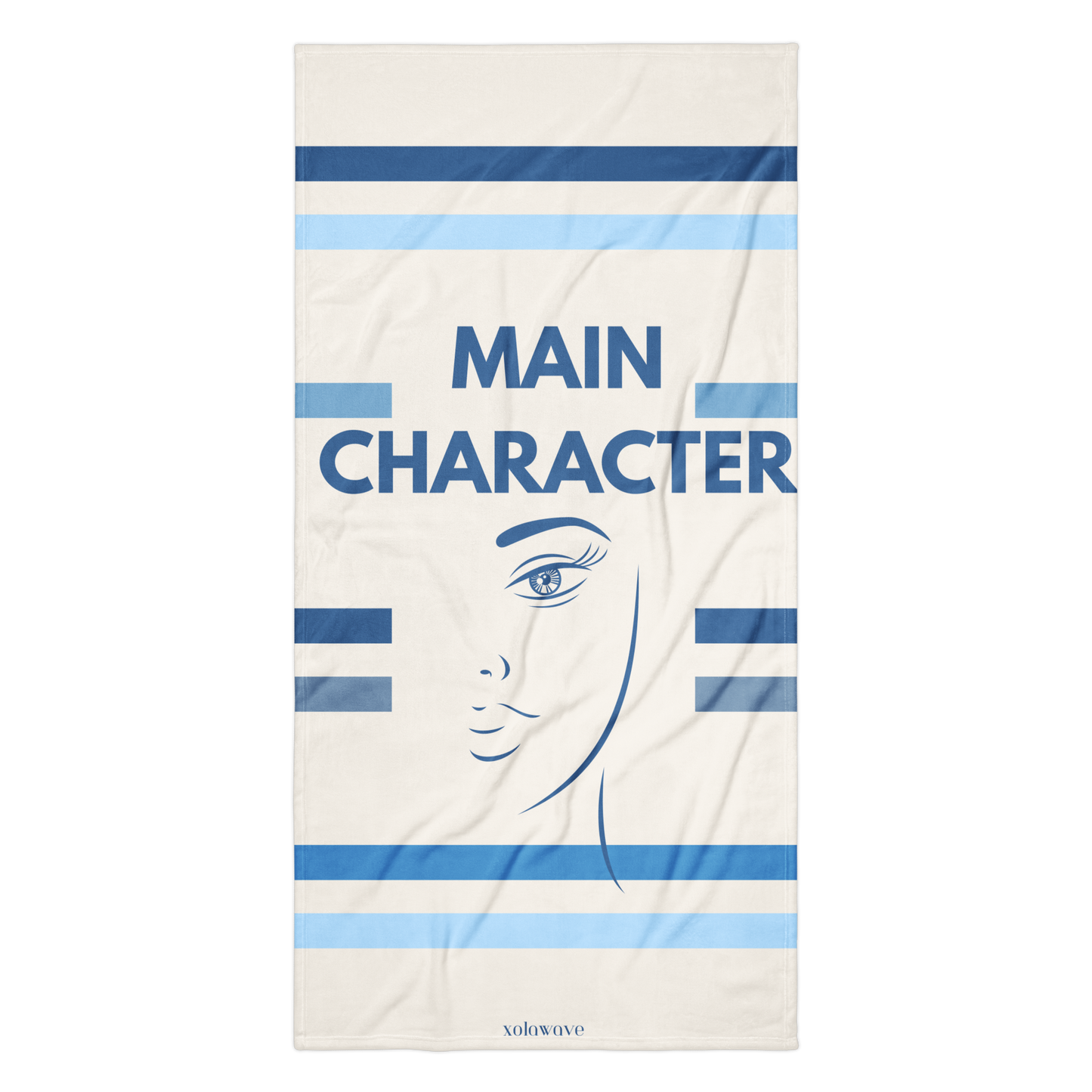 Main Character Girl Towel - Blue