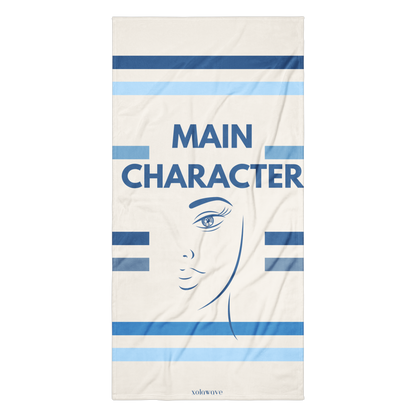 Main Character Girl Towel - Blue